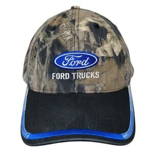 Ford Trucks Slideback Baseball Cap Multicolor One Size Adjustable Camouflage